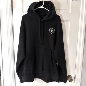 Ariat Hoodie American Flag Camo Pullover Sweatshirt Outdoors Size Mens XXL*